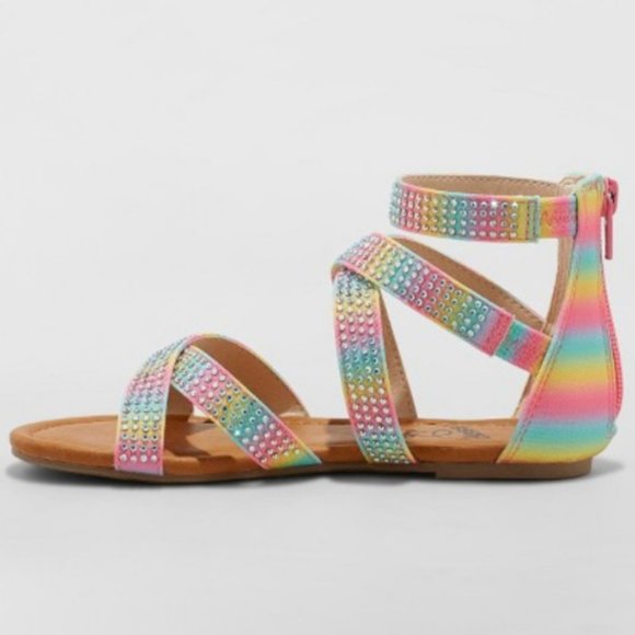 Janeane Embellished Gladiator Sandals - Art Class - Picture 3 of 4